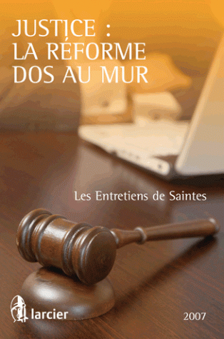 Justice, la réforme dos au mur