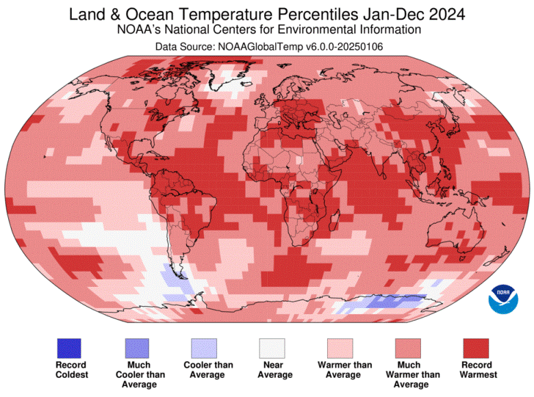 La Terre traverse sa deuxième année consécutive la plus chaude jamais enregistrée